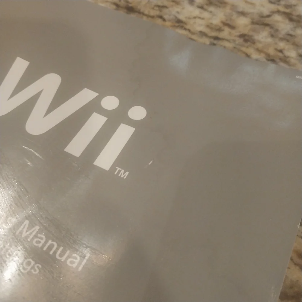 Wii operations manual